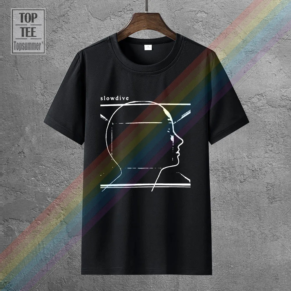 

Funny T Shirts Short Sleeve Slowdive Men Printed O Neck Tee