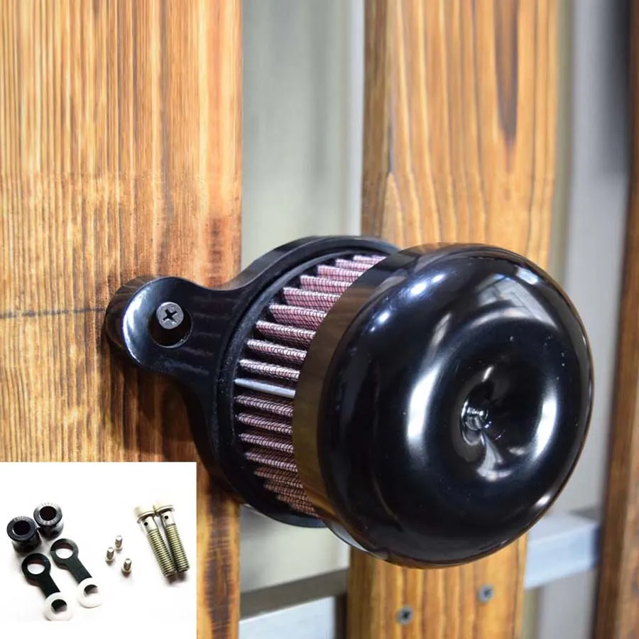 Хромированный воздухоочиститель с ЧПУ система впускного фильтра подходит для