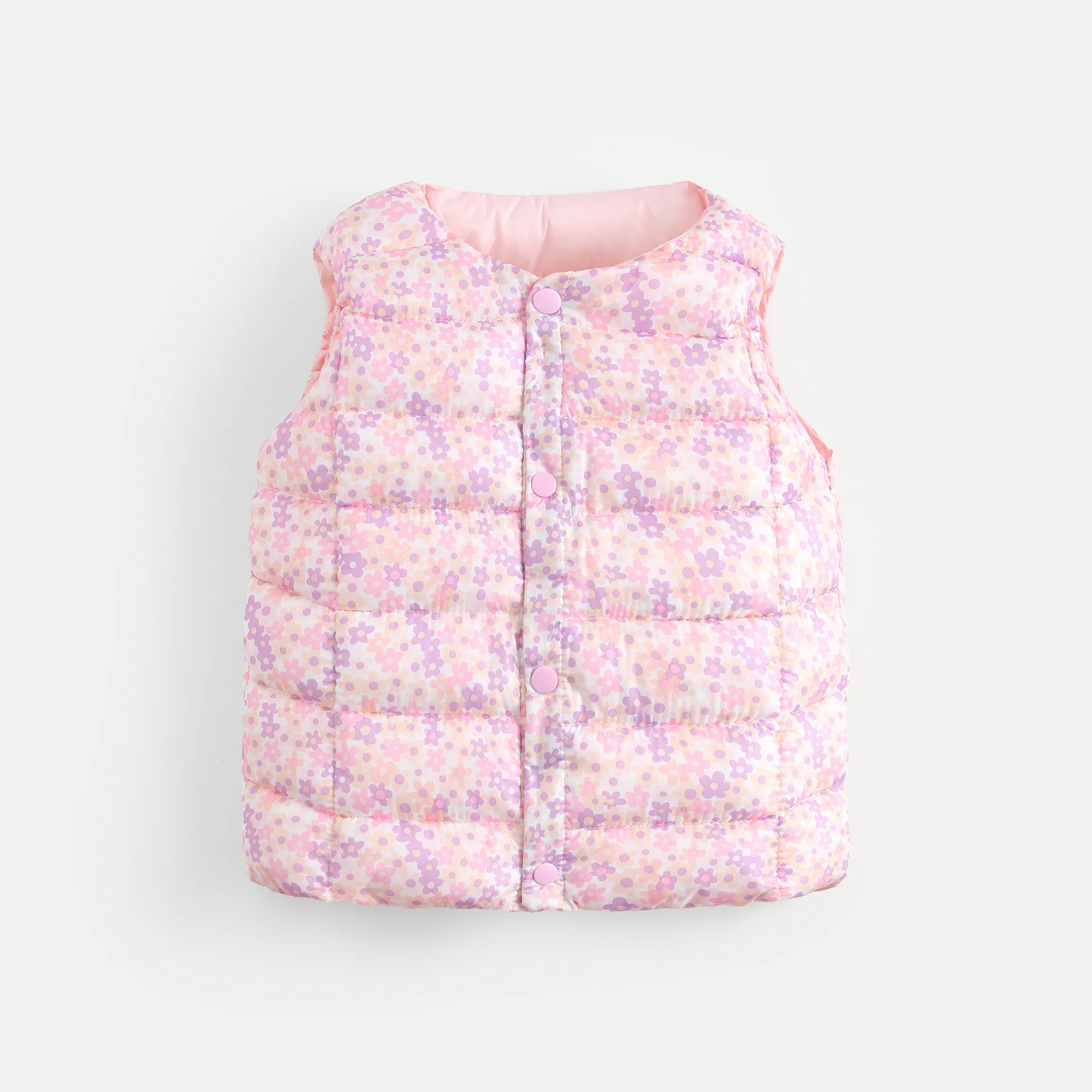 Детский хлопковый жилет на пуху теплая куртка для мальчиков и девочек осень зиму