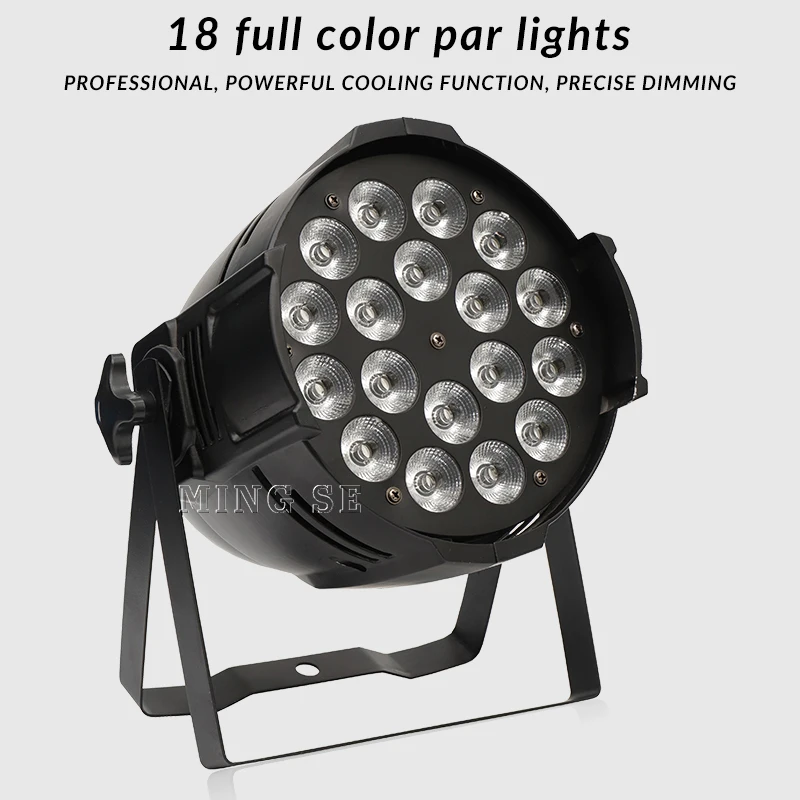 4 шт./лот 18x12 Вт светодиодные светильники Par RGBW 4in1led dmx512 освещение для дискотеки