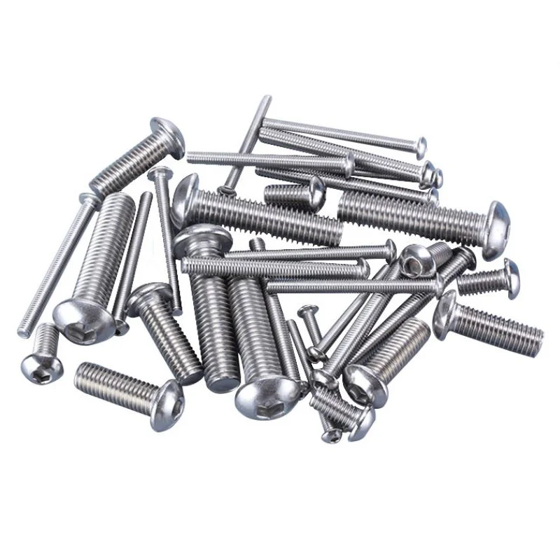 Винт с круглой головкой и внутренней шестигранной гайка комплект