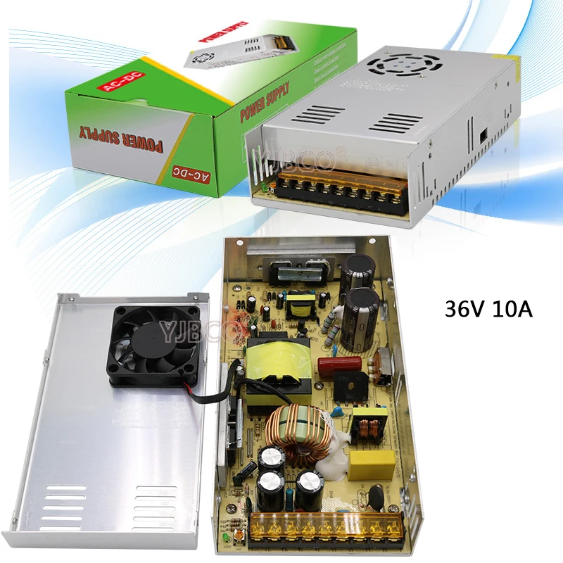 Регулируемое переключение Питание DC36V 3A/10A/15A Swich драйвер Трансформатор AC110V 220 36В