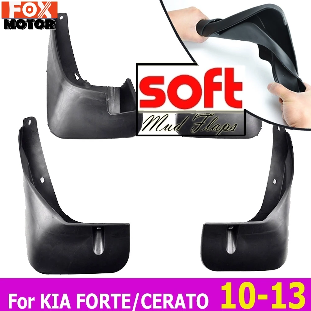 

Брызговики для Kia Форте Cerato K3 2010 2011 2012 2013 седан брызговики брызговик автомобиля Fender спереди и сзади для укладки волос