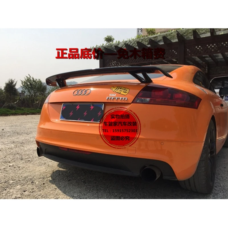 Универсальный Спойлер для крыла заднего багажника из углеродного волокна/ФАП Audi