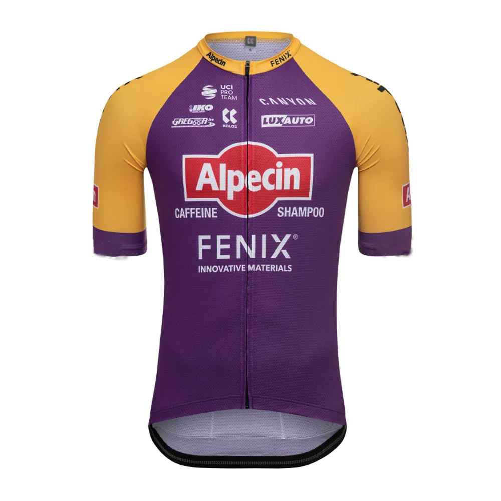 

ALPECIN 2021 cycling jersey summer men bike suit maillot ciclismo pro team mtb roadbike bicycle bib shorts set riding racing kit