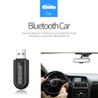 USB Power Bluetooth 5,0 автомобильный комплект, Беспроводная музыкальная стереосистема 3,5 мм, аудиоприемник, адаптер, Bluetooth AUX для автомобильного радио, MP3, ПК