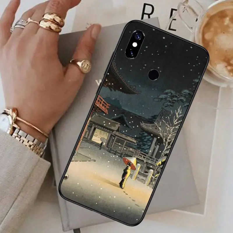 

Ukiyo-e Tokyo Japanese Art Phone Case For Xiaomi Redmi note 7 8 9 pro 8T 9S Mi Note 10 Lite pro