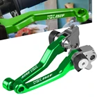 Для KAWASAKI KX250F KX 250F KX 250 F 2004 2005-2012 2013-2018 2017 2016 2015 2014 2013 рычаги поворота тормозной муфты мотоцикла