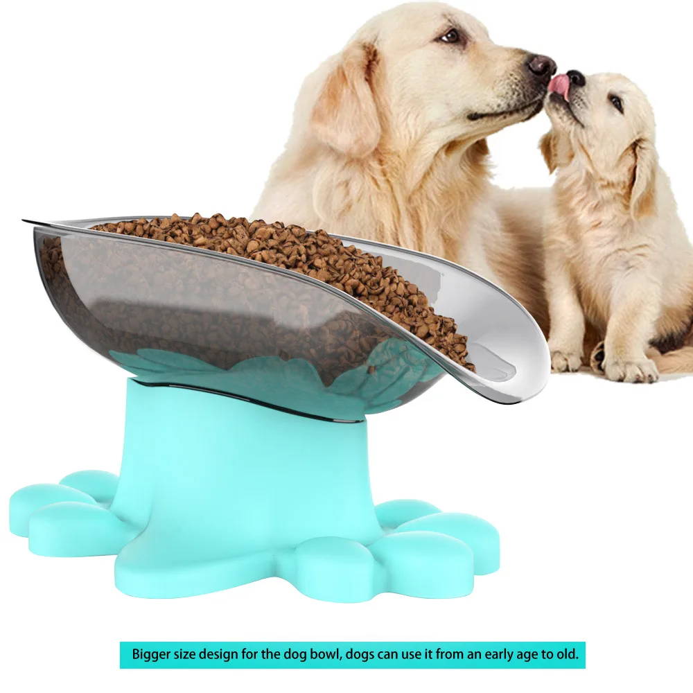 Новая забавная большая миска для собак супер пищевая кормления пластиковая