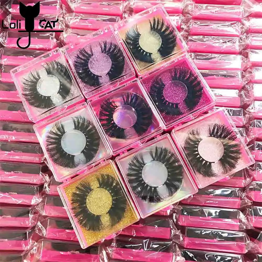 

25 мм пушистые норковые ресницы оптом накладные ресницы натуральные ресницы оптом Многоразовые Накладные Ресницы упаковка 5d норковые ресни...