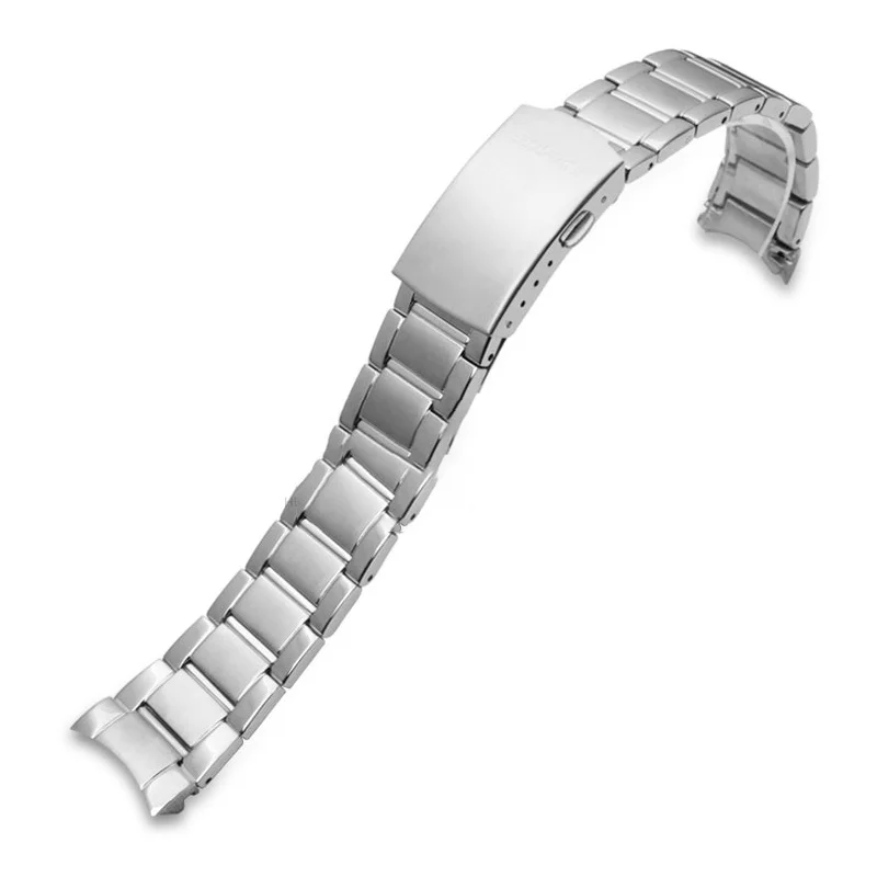 

Ремешок для часов Casio EF-530 EF530, металлический, серебристый