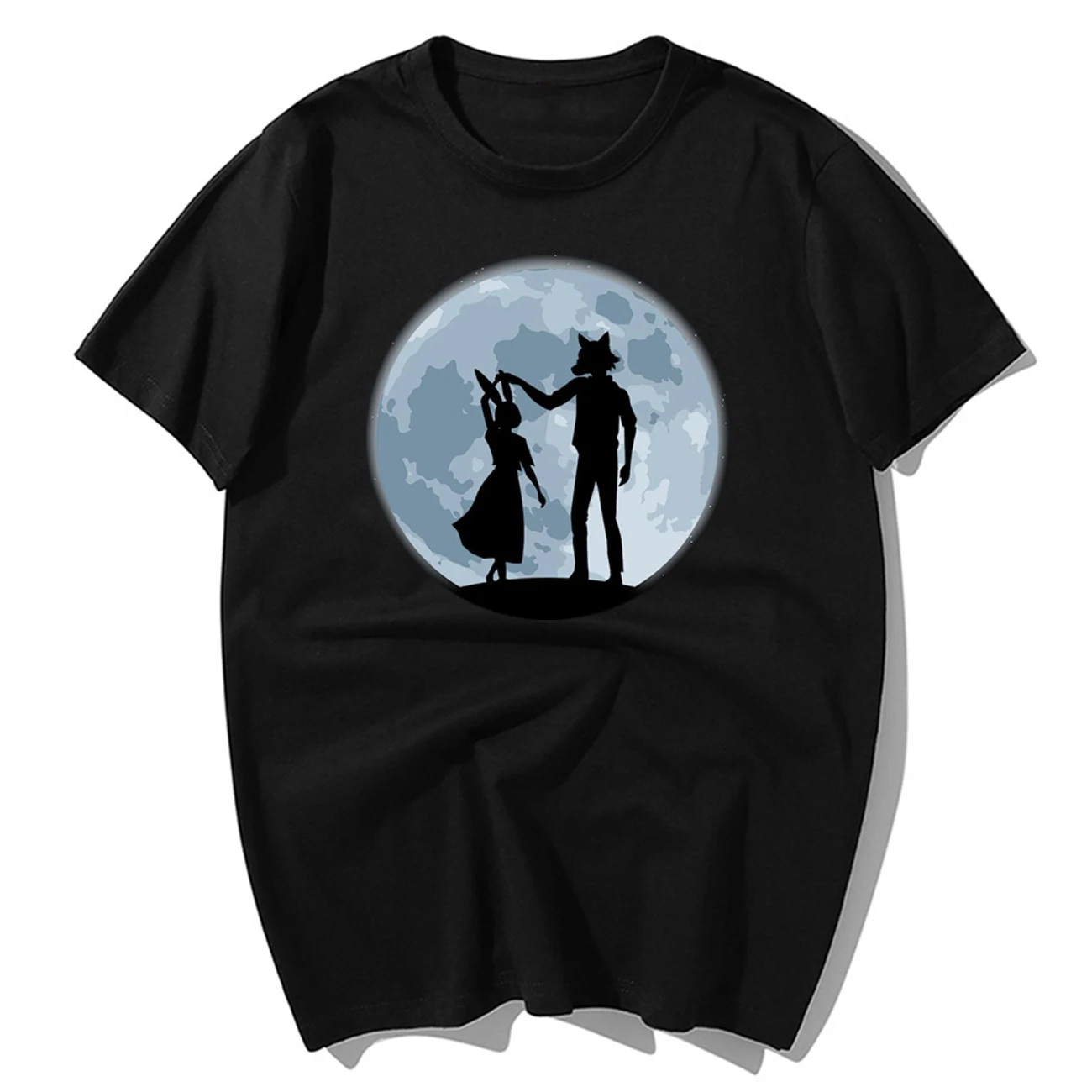 Забавные Животные Рапсодия аниме кролик японский Мужская футболка принт