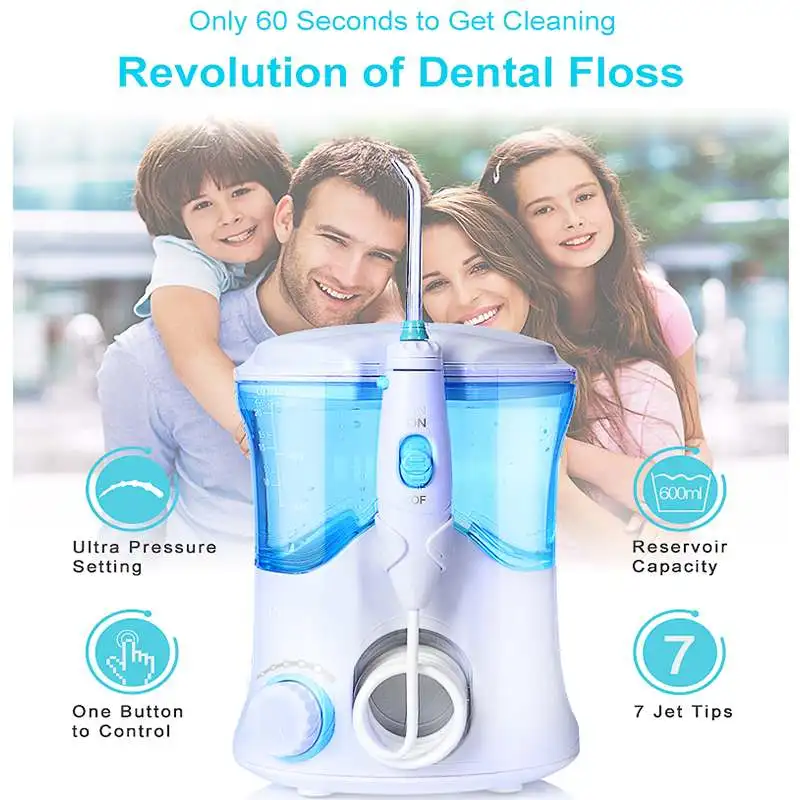 Ницфелевая вода зубная нить электрический Ирригатор для полости рта Уход воды
