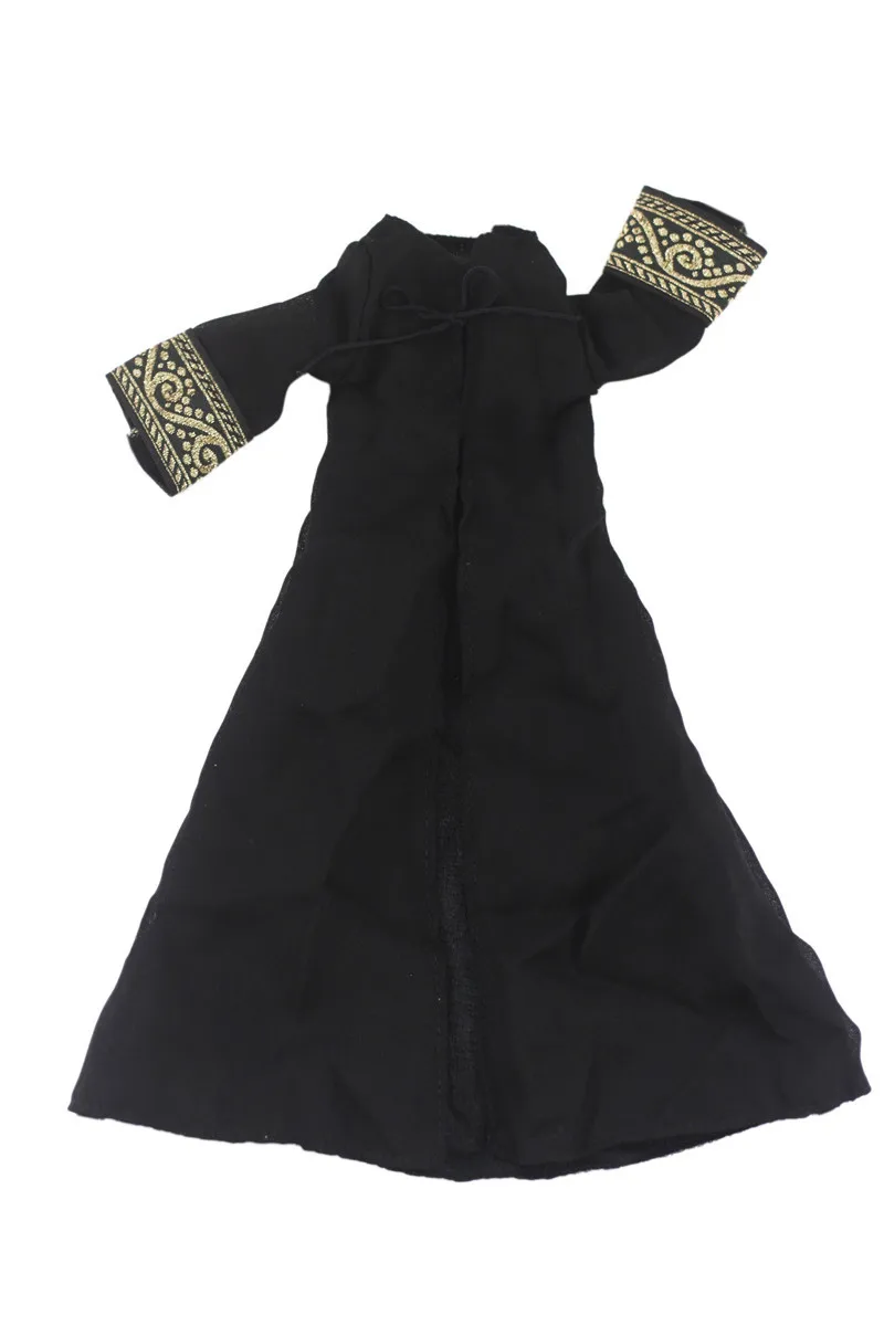 

New Black Long Dress Outfit Suit Sets for Barbie BJD FR SD Doll Clothes Role Play Accessories Toys for Girl