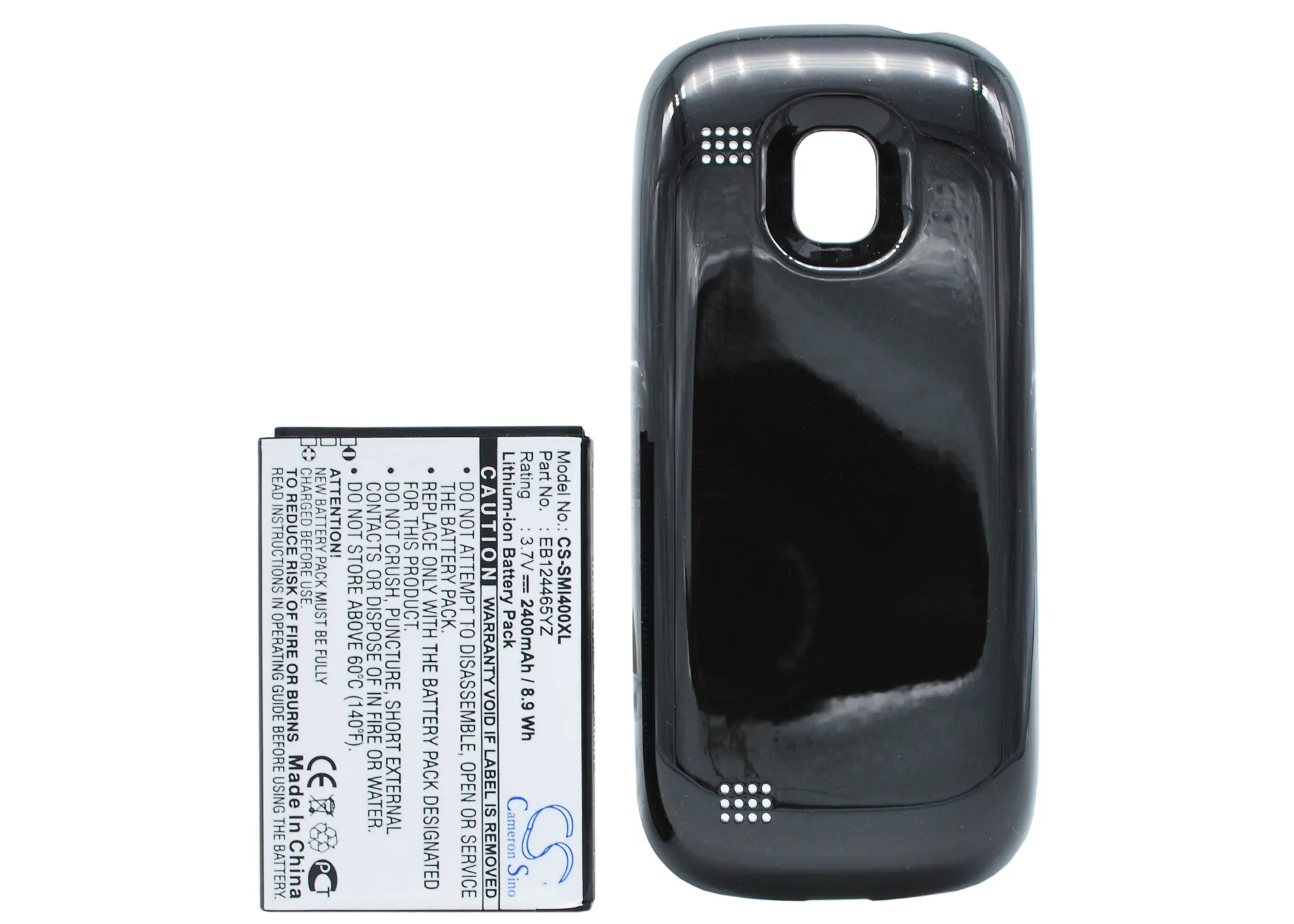 

CS 2400mAh/8.88Wh battery for Samsung Galaxy S i400, i400 Continuum, SCH-I400 EB124465YZ