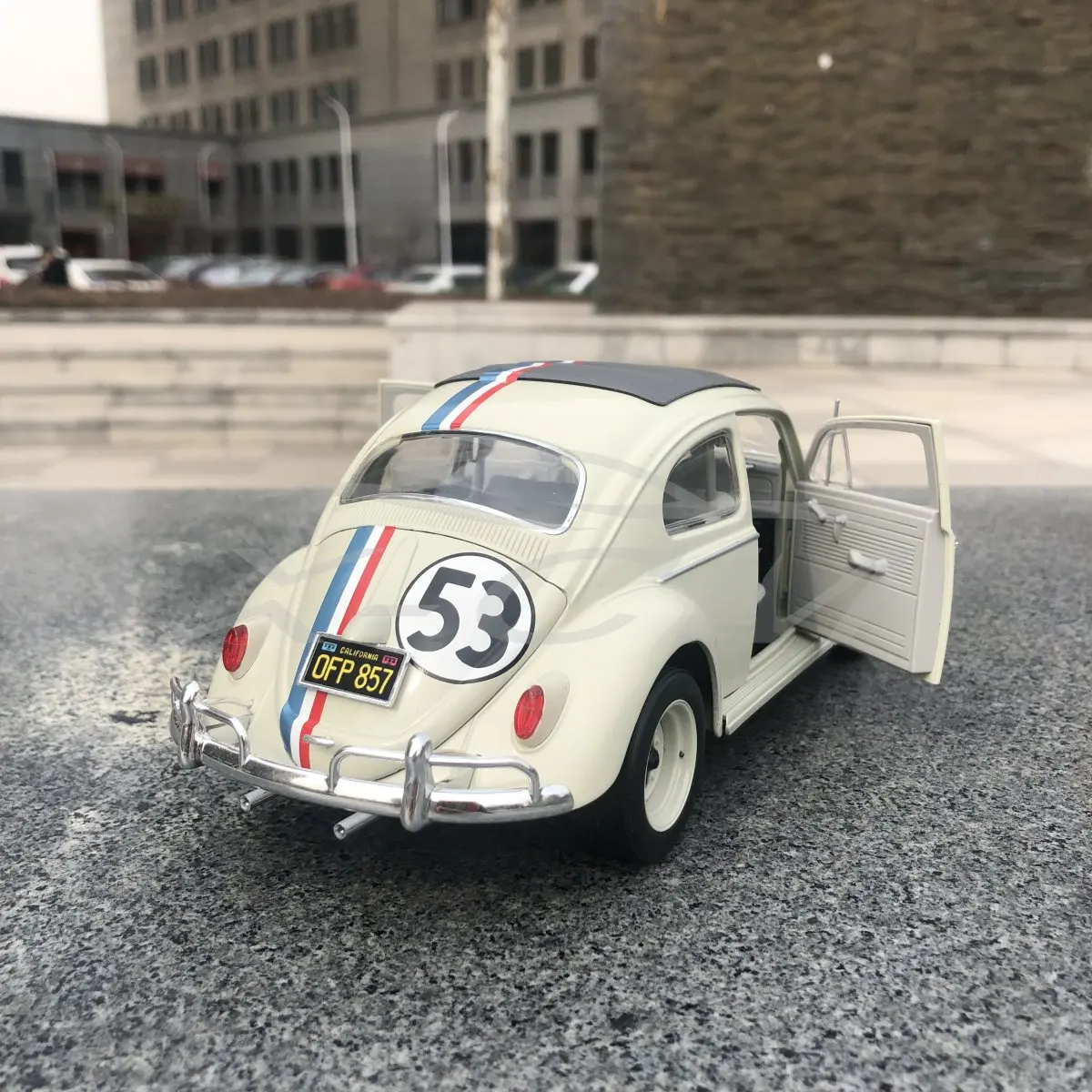 

Hot wheels 1:18 VOLK WAGEN BEETLEs 53 ghostbusters 53 # сплав модели автомобиля аксессуары