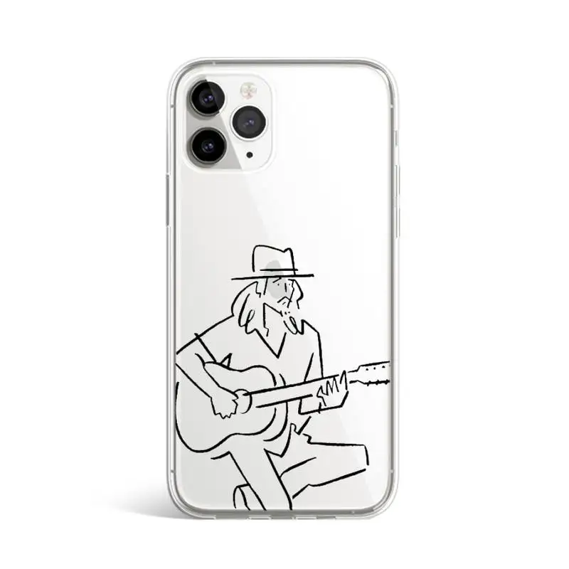 

movie killer Leon Matilda simple Phone Case Transparent for iPhone 11 12 mini pro XS MAX 8 7 6 6S Plus X 5S SE 2020 XR