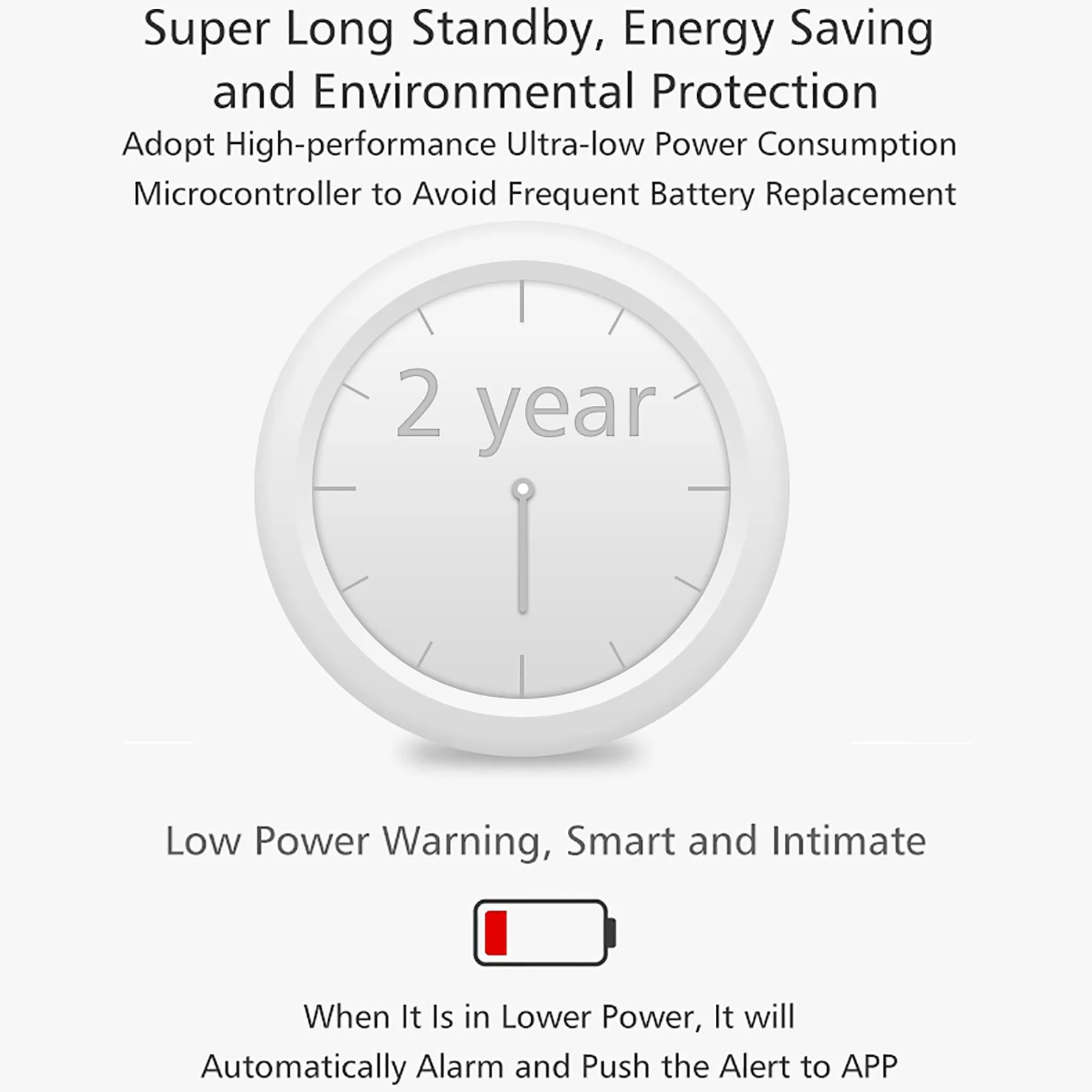 

WiFi High-decibel Smoke Alarm Smoke Room Alarm System For Home Fire Protection