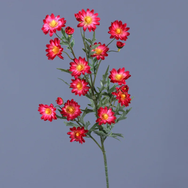 

Chrysanthemum Bouquet Vintage Silk Fake Flower Daisy Wedding Flowers Decor Party Festival Supplies Home Hotel decor Gift Indoor