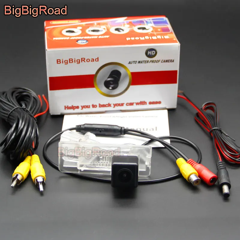 

BigBigRoad Wireless Camera For Renault Duster / Dacia Duster / Car Rear view Reverse Camera / CCD Night Vision Easy Installation