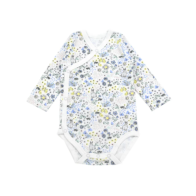 0-24 Months Baby Bodysuit Long Sleeve Printed Autumn Spring Newborn Onesie Infant Boys Clothes Girl Clothing | Детская одежда и