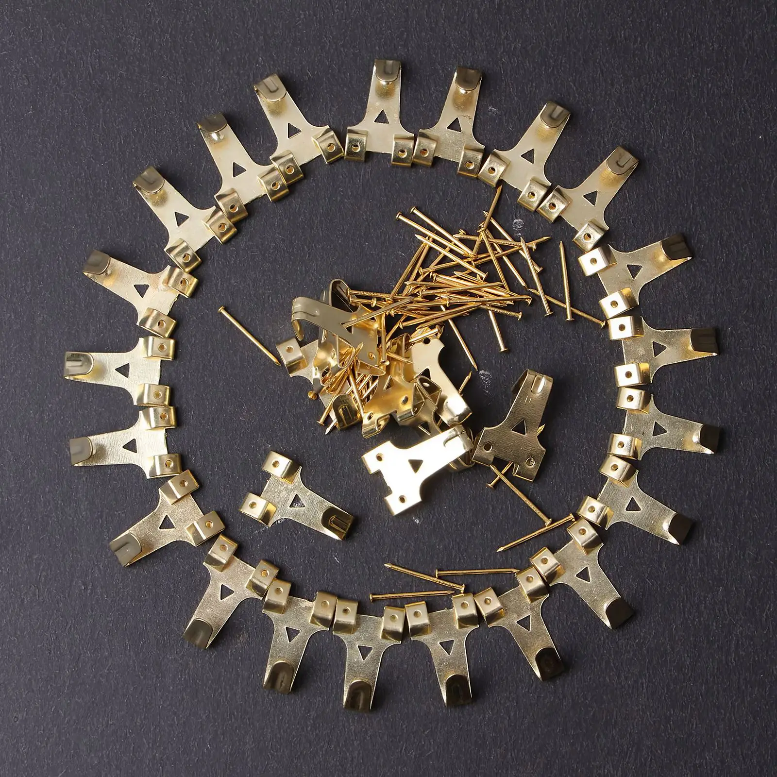 Прочный железный крючок фоторамки набор изображение висящим комплектом для