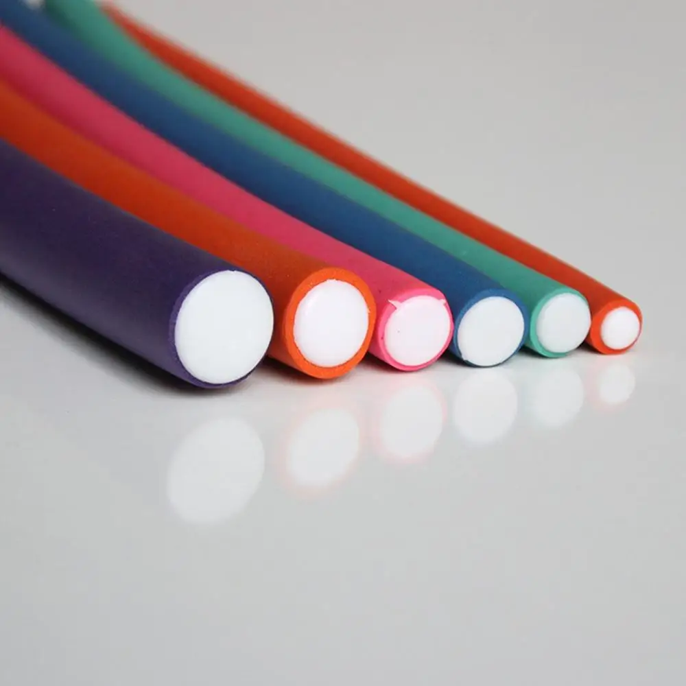 10 шт. гибкие бигуди для волос из пены | Красота и здоровье