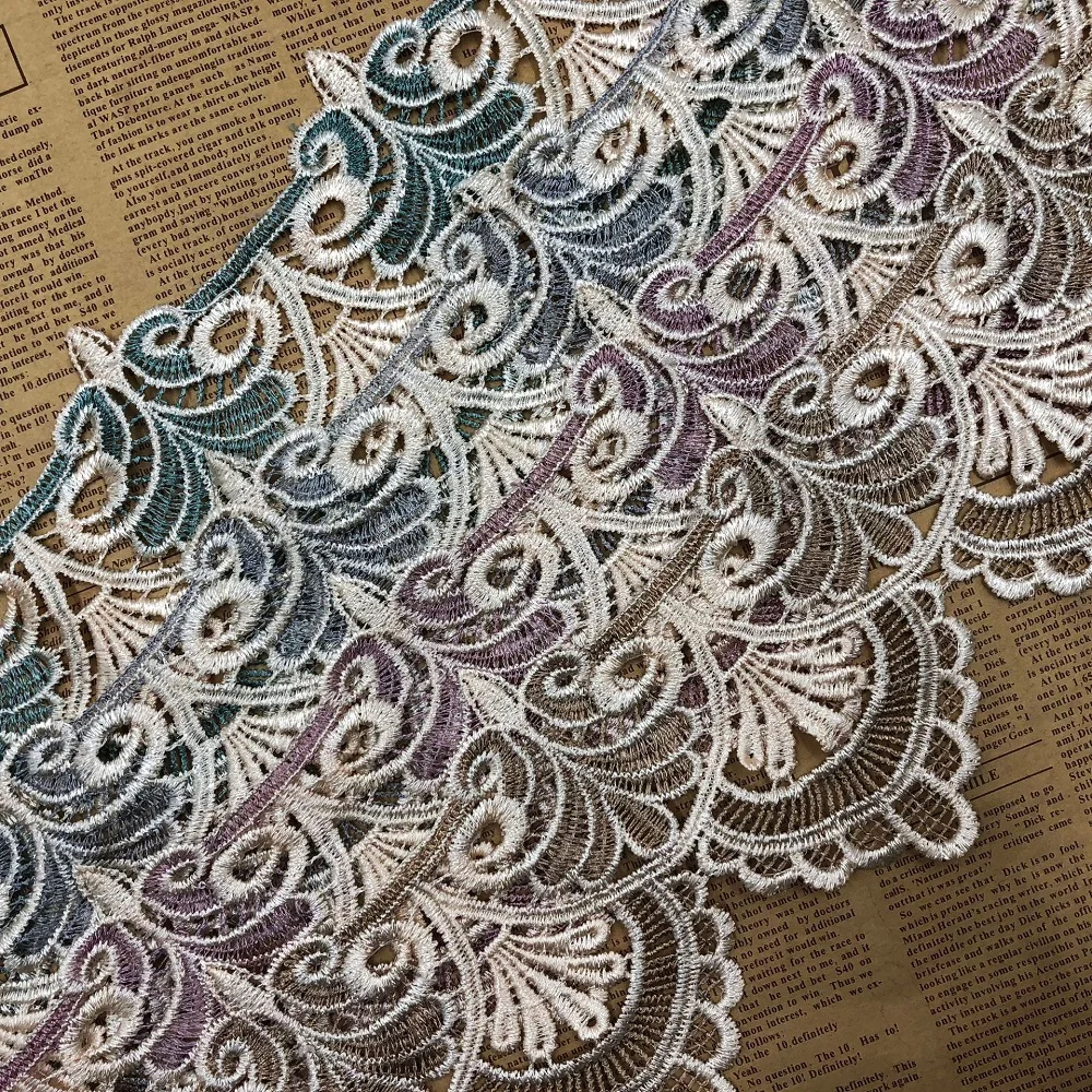 Лидер продаж отделка водорастворимое кружево сделай сам аксессуары для шитья