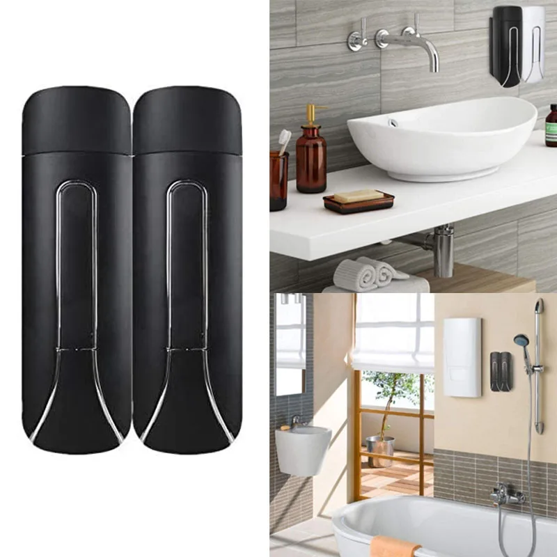 Ванная комната для жидкого мыла настенный дозатор кухни пластиковая 350 мл гель