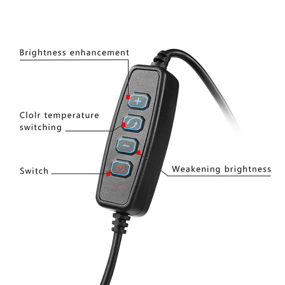 6 дюймов селфи кольцо светильник Настольная лампа для видеосъемки фотографий