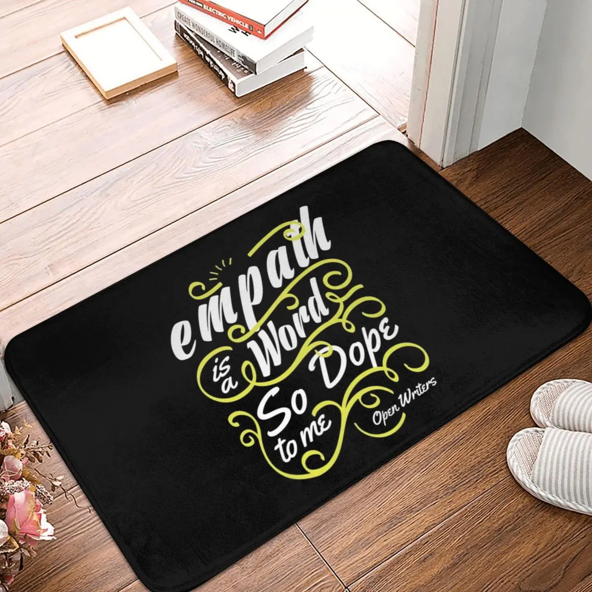 

Empath Is A Word So Dope To Me Doormat Carpet Mat Rug Polyester PVC Anti-slip Floor Decor Bath Bathroom Kitchen Balcony 40*60
