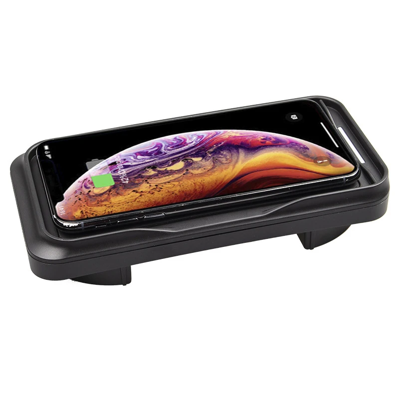 

15W fast car QI wireless charger phone adapter charging plate charging holder Pad For Porsche Macan 2014-2021 accessories