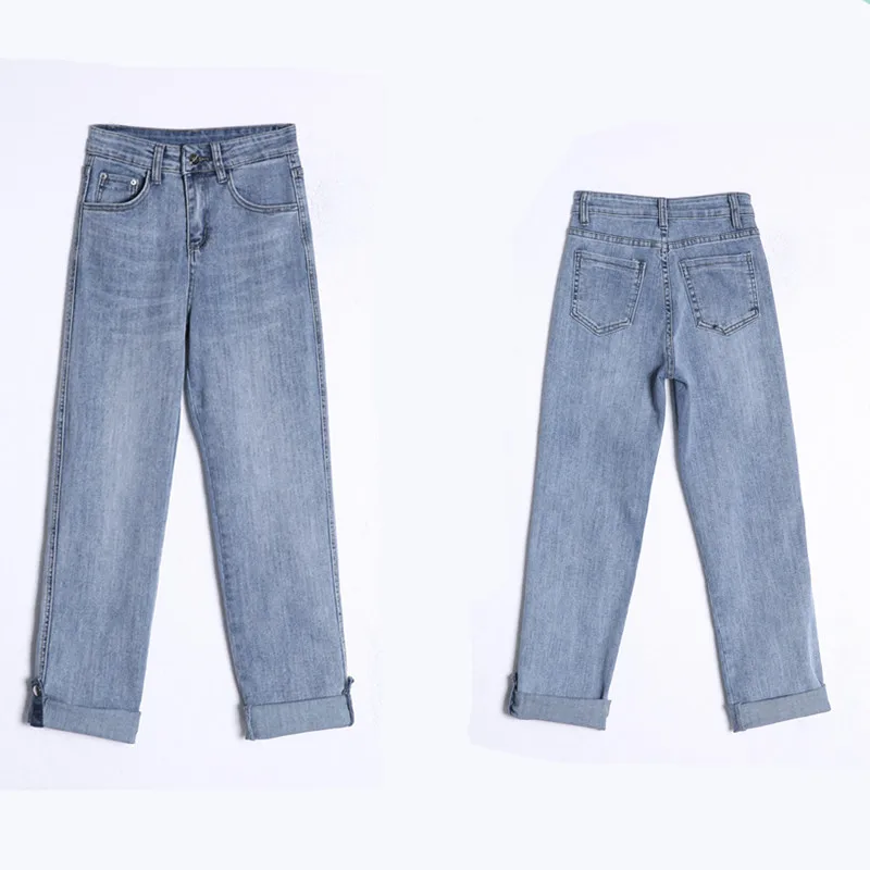 

2020 Harem Pants Vintage High Waist Jeans Woman Slim Style Pencil Jean High Quality Denim Pants Vaqueros Mujer