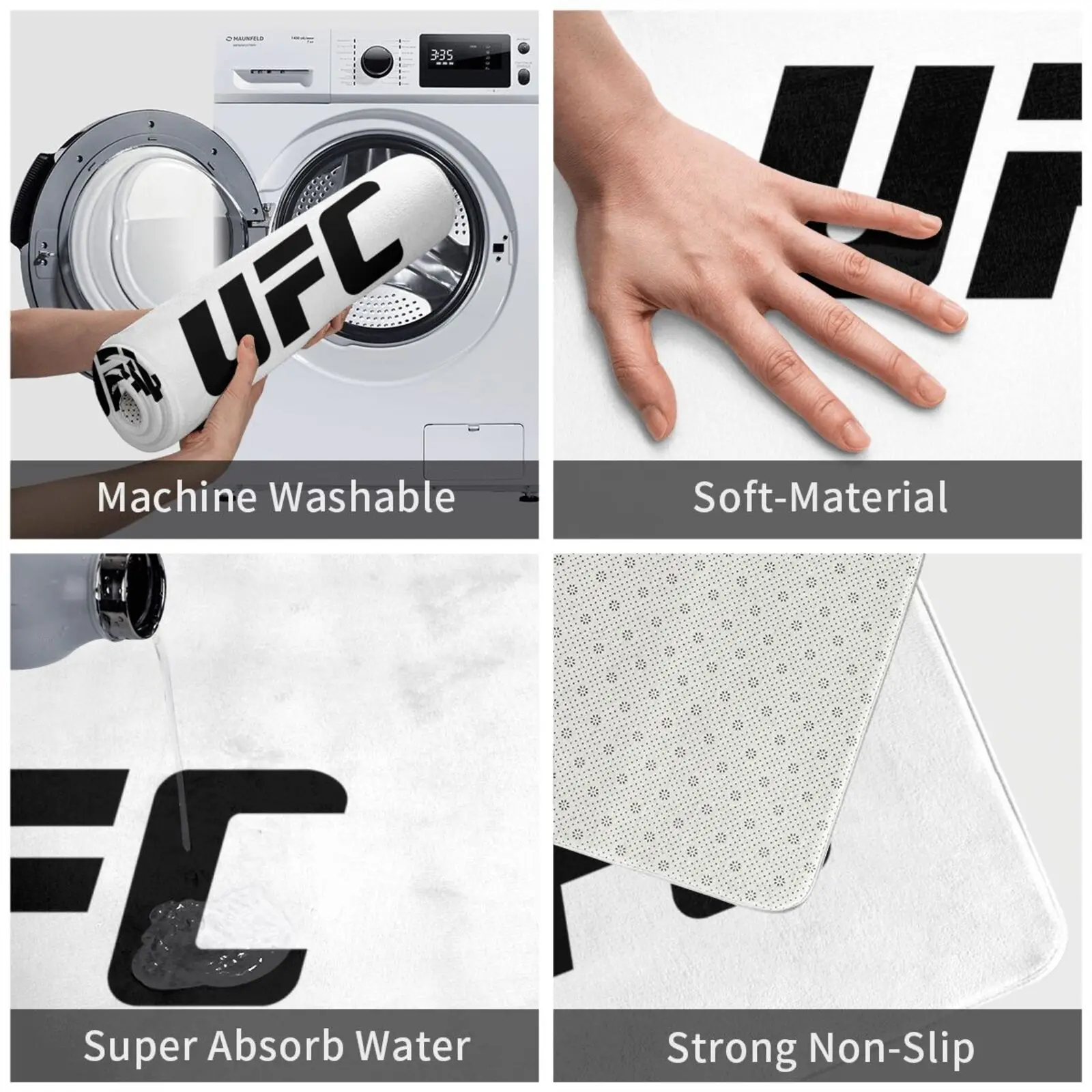 -Коврик для боевых искусств коврик подушка Мягкий Нескользящий ковер Mc Gregor Jon Jones