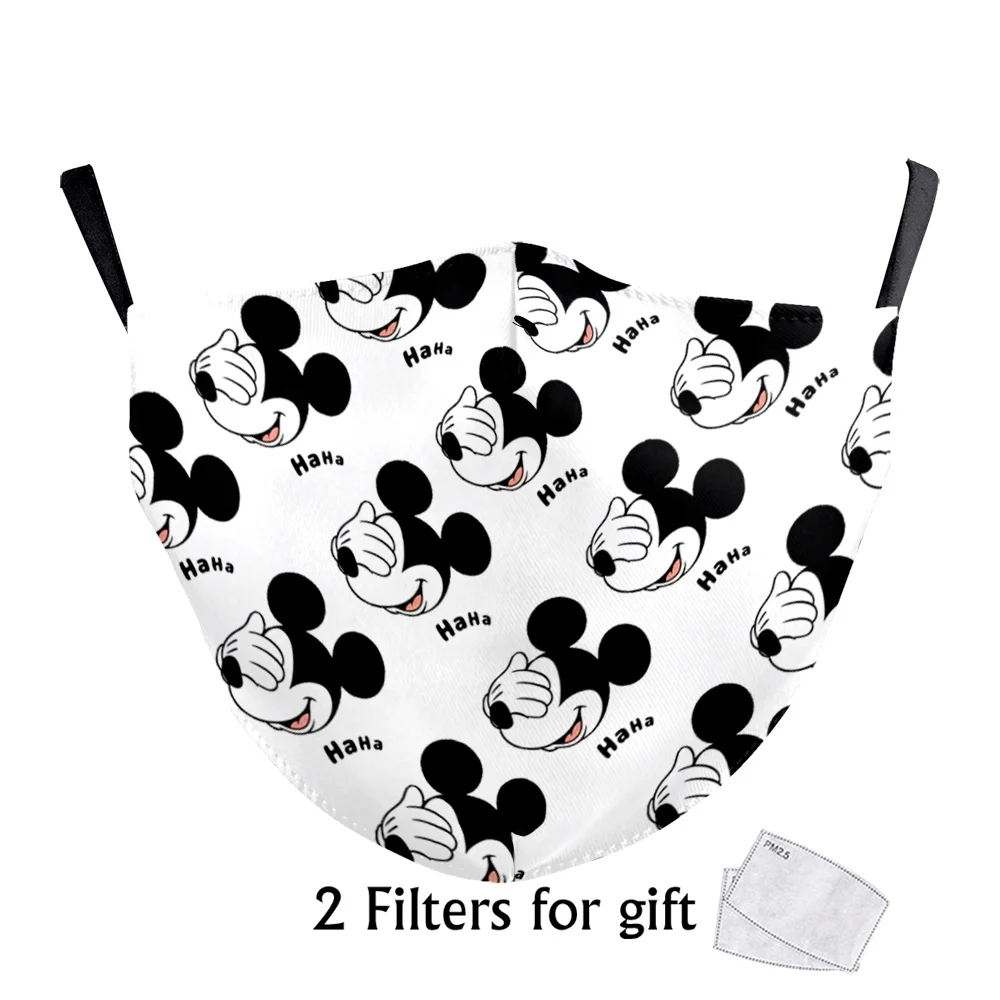 Многоразовые Дышащие Детские маски с аниме принтом Мультяшные для косплея лица