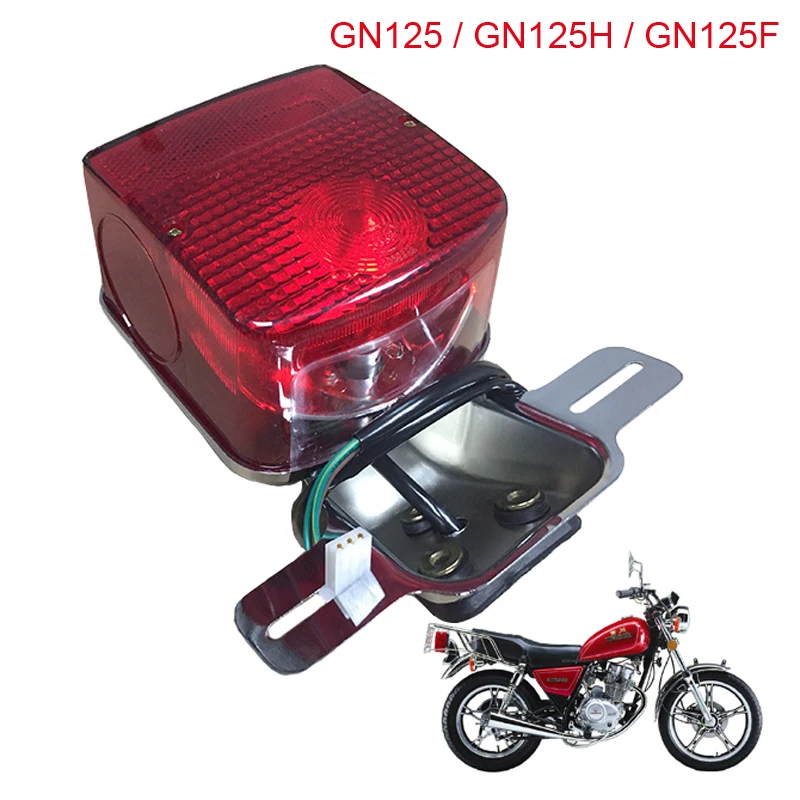

Motorcycle Lighting System Parts Tail Lamp for Suzuki Haojue Lifan Skygo GN125 GN125H GN125F GN150 HJ125-8 Rear Brake Stop Light
