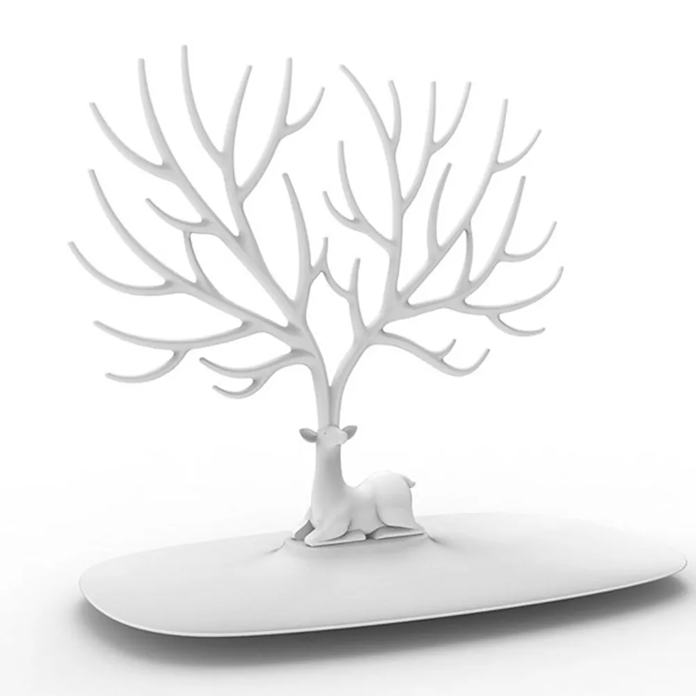 Подставка для хранения ожерелья с головой оленя витрина ювелирных изделий