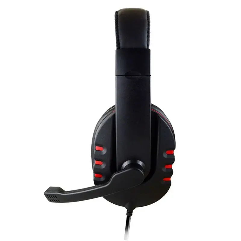 

3.5mm Gaming Headset Headphone w/ Microphone Volume Control for sony ps4 PlayStation 4 for PC