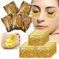 10pairs5packs crystal collagen eye mask anti agingdark circlespuffiness moisturizing eye masks colageno gel eye pads