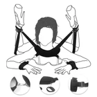 БДСМ рабство рота кляп интимные игрушки для женщин пары Handscuff шеи лодыжки манжеты удерживающих ремни для раба игры для взрослых интимные товары