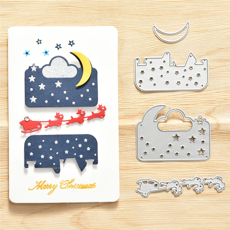 Eastshape Рождественская звезда металлические Вырубные штампы новинка 2019 для