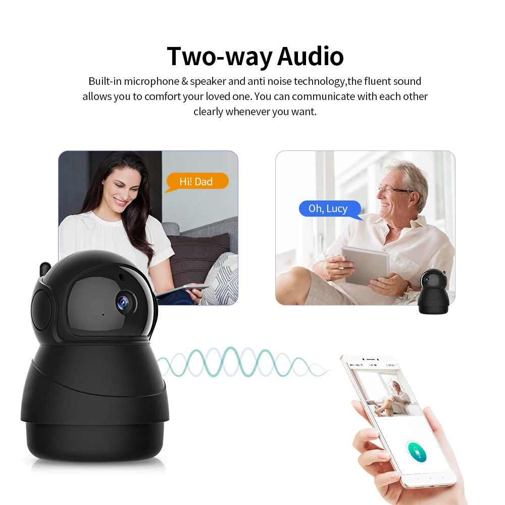 Умная PTZ IP камера 1080P Wi Fi с функцией ночного видения|Камеры видеонаблюдения| |