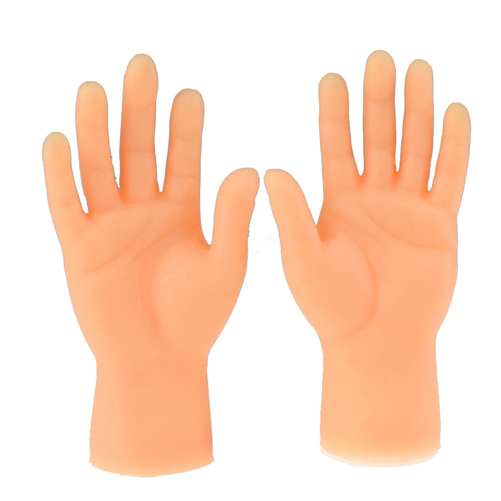 

Funny Simulation Left Right Mini Hands Finger Sleeve Puppets Children Toy New