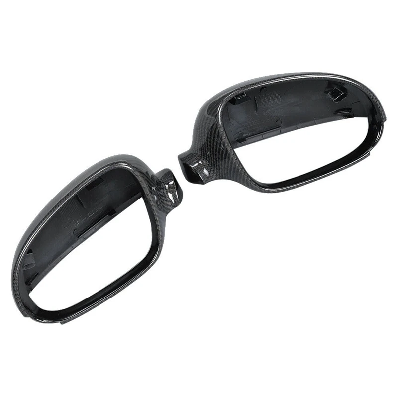 Углеродного волокна Боковая крышка зеркала заднего вида для замены Volkswagen Golf 5 MK5