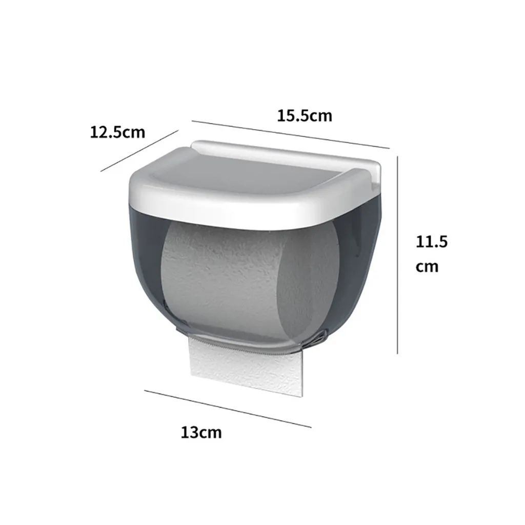 Toilet Paper Holder Waterproof Mobile Phone Storage Shelf Wall Mounted Creative | Обустройство дома
