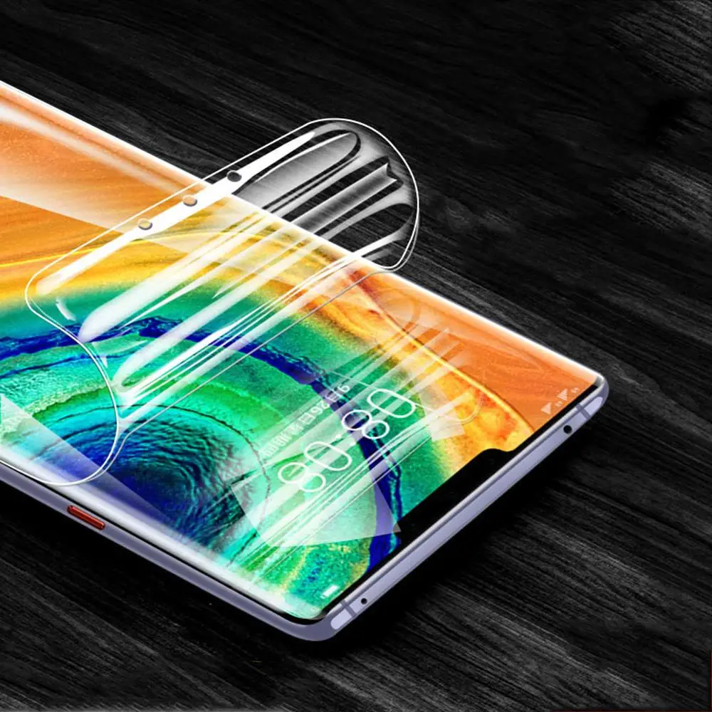 Мягкая Гидрогелевая пленка 11D для защиты экрана Huawei P40 pro Mate 30 20 10 Pro 20X Φ P30 P20 из