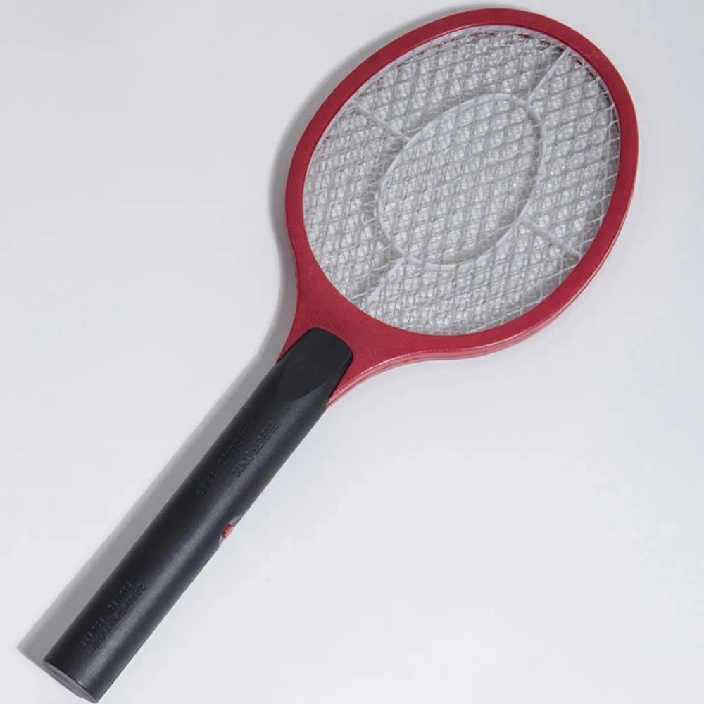 

1PC Electric Mosquito Swatter Battery Powered Multifunction Household Mesh Insect Mosquito Swatter for Home (Mixed Color)
