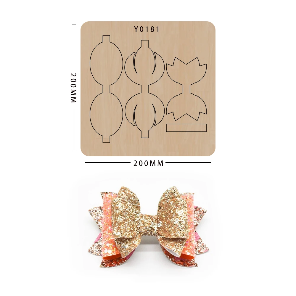 Пресс-формы в виде банта ремесленный ремешок для кожи ручной работы подходит