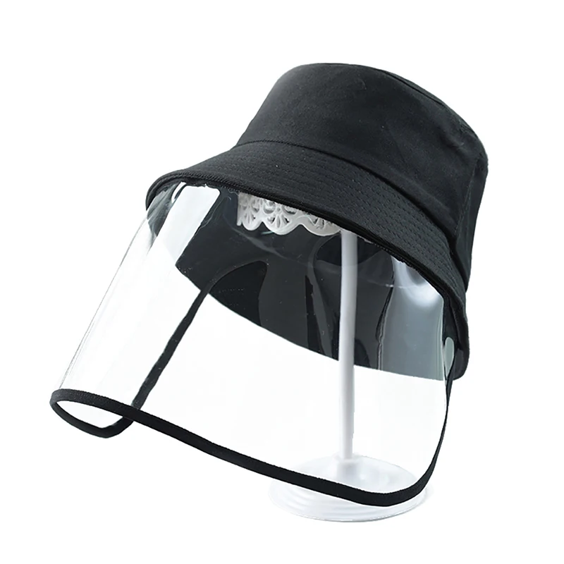 

Kids Dust Covers Protective Cap Multifunction Protect Mask Hat Anti-Saliva Face Cover Bucket Hats