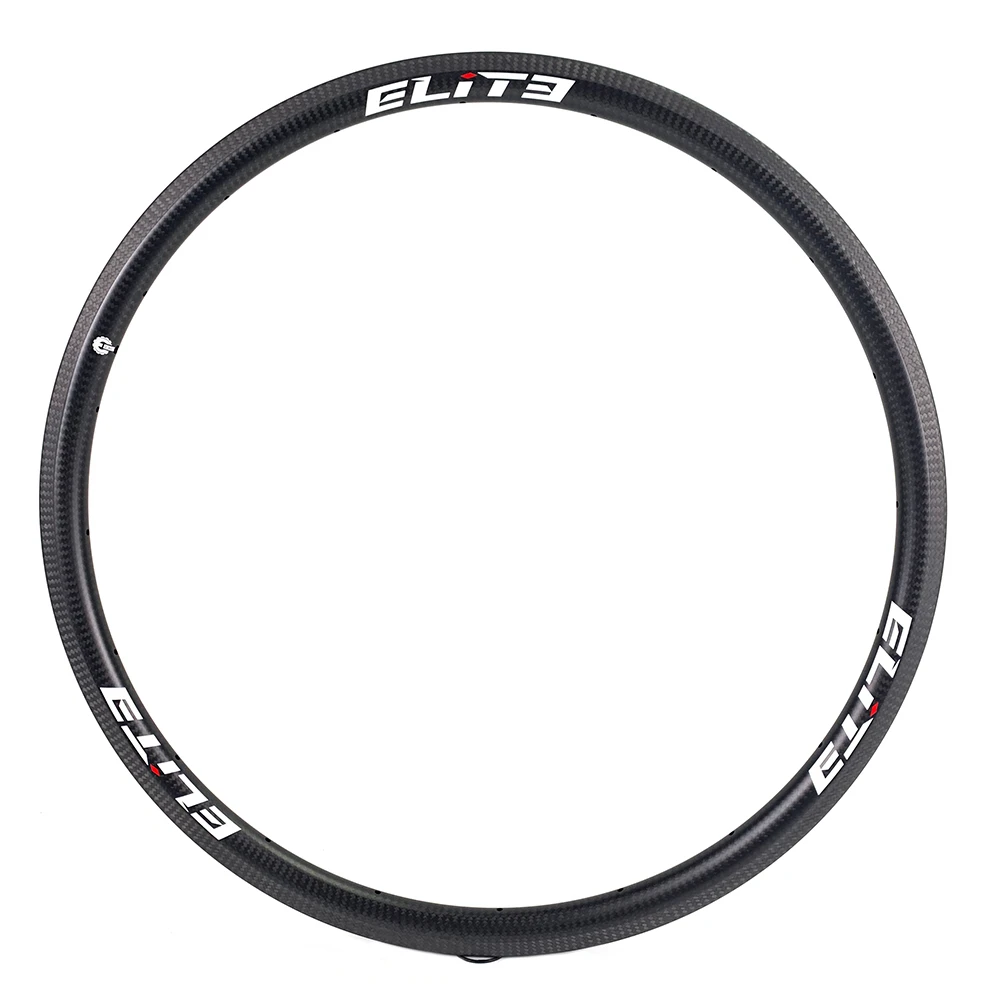ELITEWHEELS 700c диски из углеродного волокна дорожный велосипед 30*27 мм обод 3K Twill